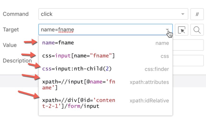 Selenium Fallback Locators